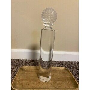 Hoya Crystal Golf Ball Cylinder Made in Japan